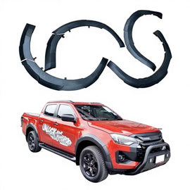 4X4 Pickup Accessories Original Car Hole Installation Wheel Eyebrow Mud Flap Splash Arch Car Fender Flares for D-max 202