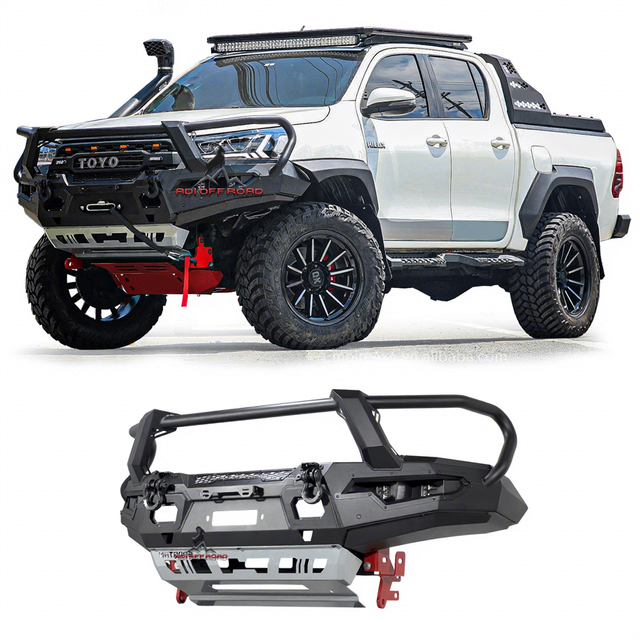 BFR-TYT-007 Toyota Hilux Bull bar / grille guard (F16-A series) Front Bumper