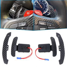 Load image into Gallery viewer, BMW M3 G80 / M4 G82 G83 / M2 G87 Carbon Fibre Magnetic Steering Wheel Paddle Shifters