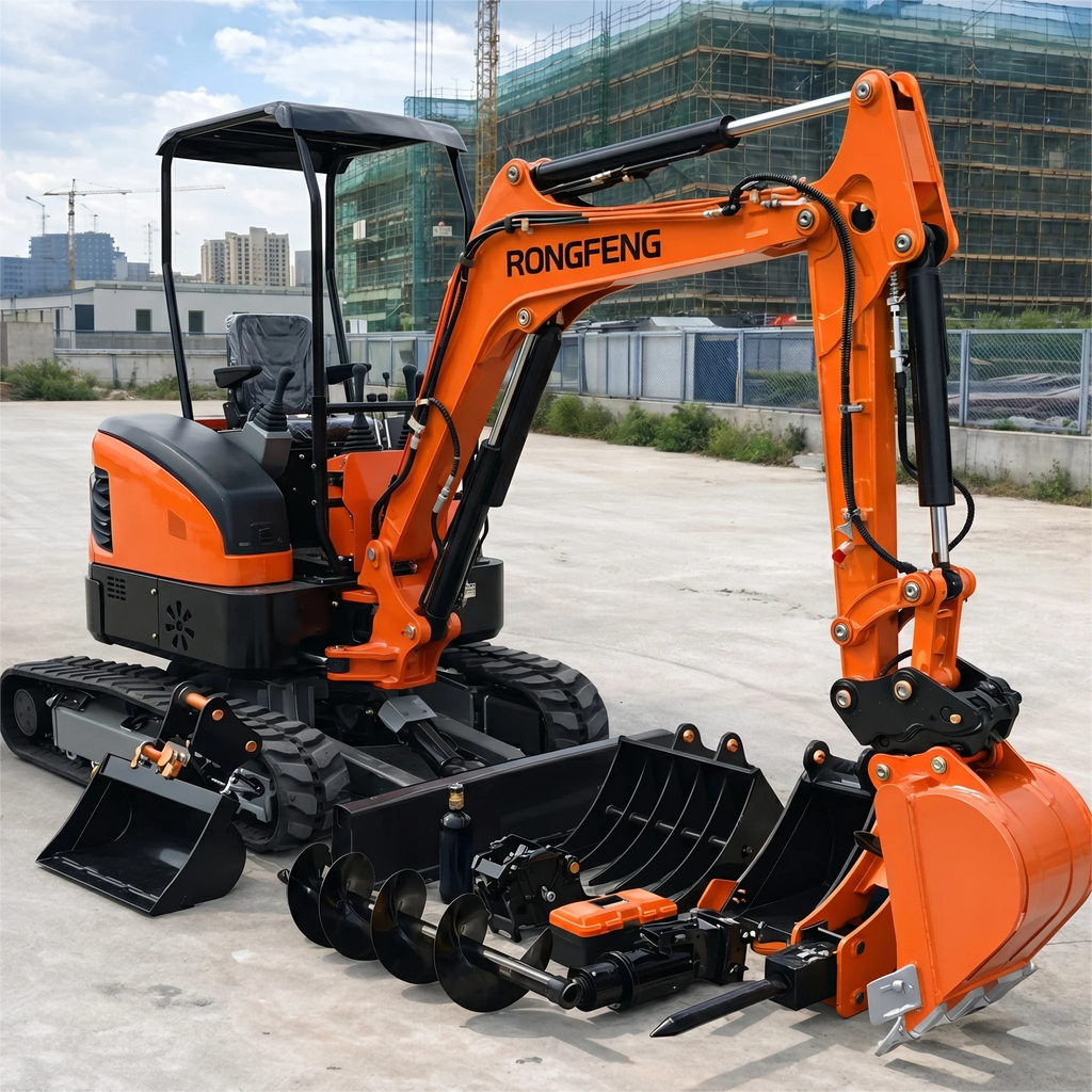 ANXING 4 Ton Customizable Rough Terrain Forklift