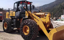 Load image into Gallery viewer, Hardened Steel Anti-skid Chain for 23.5R25 Loader Forklift Tires