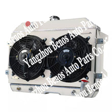 Load image into Gallery viewer, 4 Row Radiator+Shroud 3x9"Fans+Thermostat for 1991-2001 Jeep Cherokee XJ 4.0L
