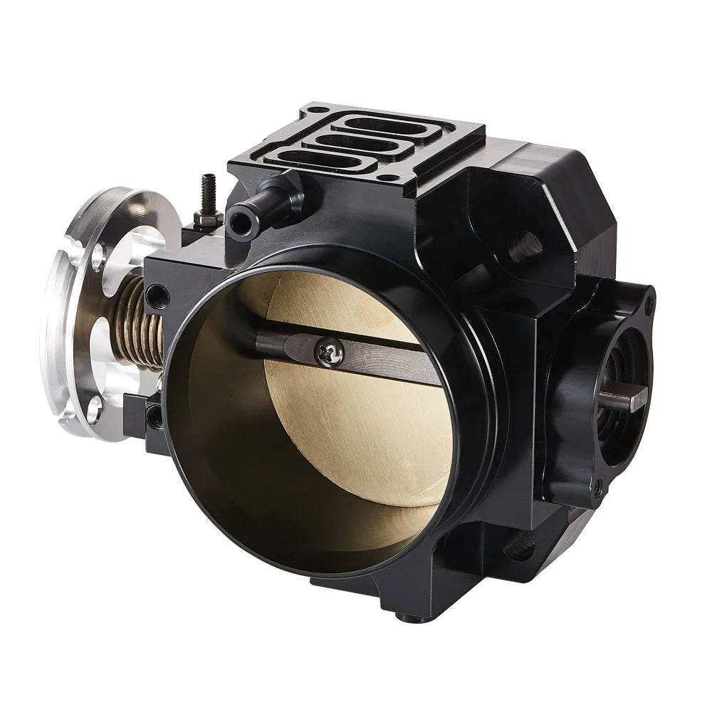 K20 70mm Throttle Body - Black Billet Aluminium for RSX DC5 Civic Si EP3 FG2 FA5