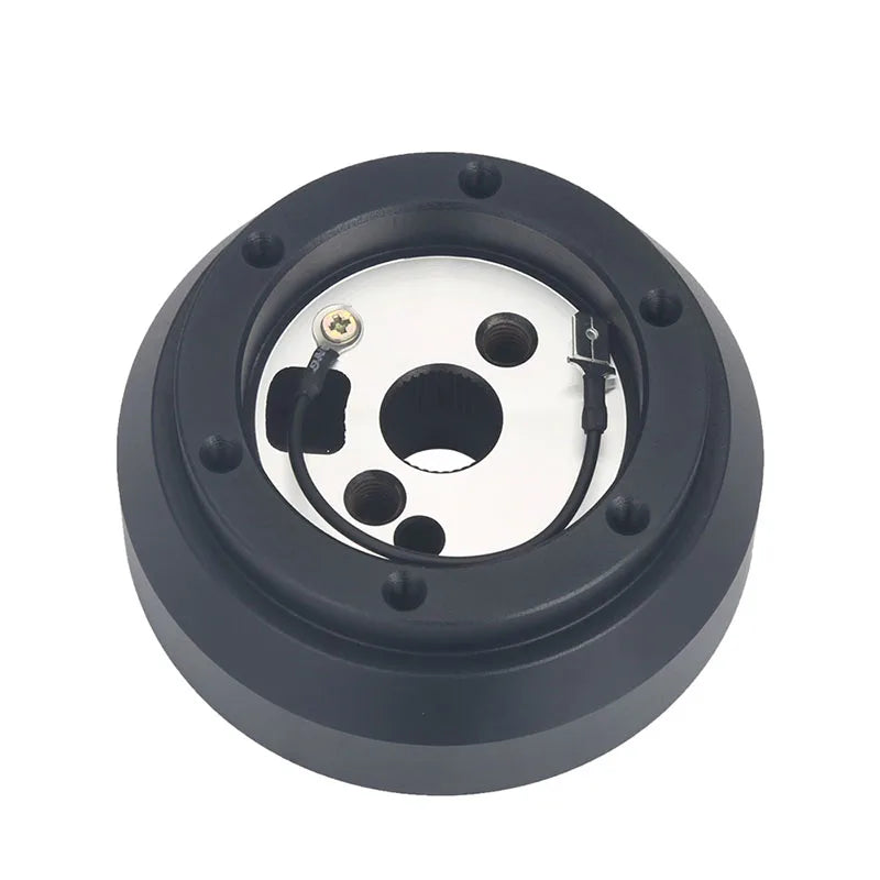 Aluminium Steering Wheel Hub Adapter Boss Kit for Chevrolet Dodge GM Buick Jeep - Black