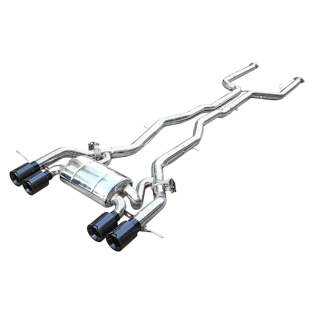 BMW M3 G80 / M4 G82 Stainless Steel Valvetronic Exhaust System - Mirror Polished