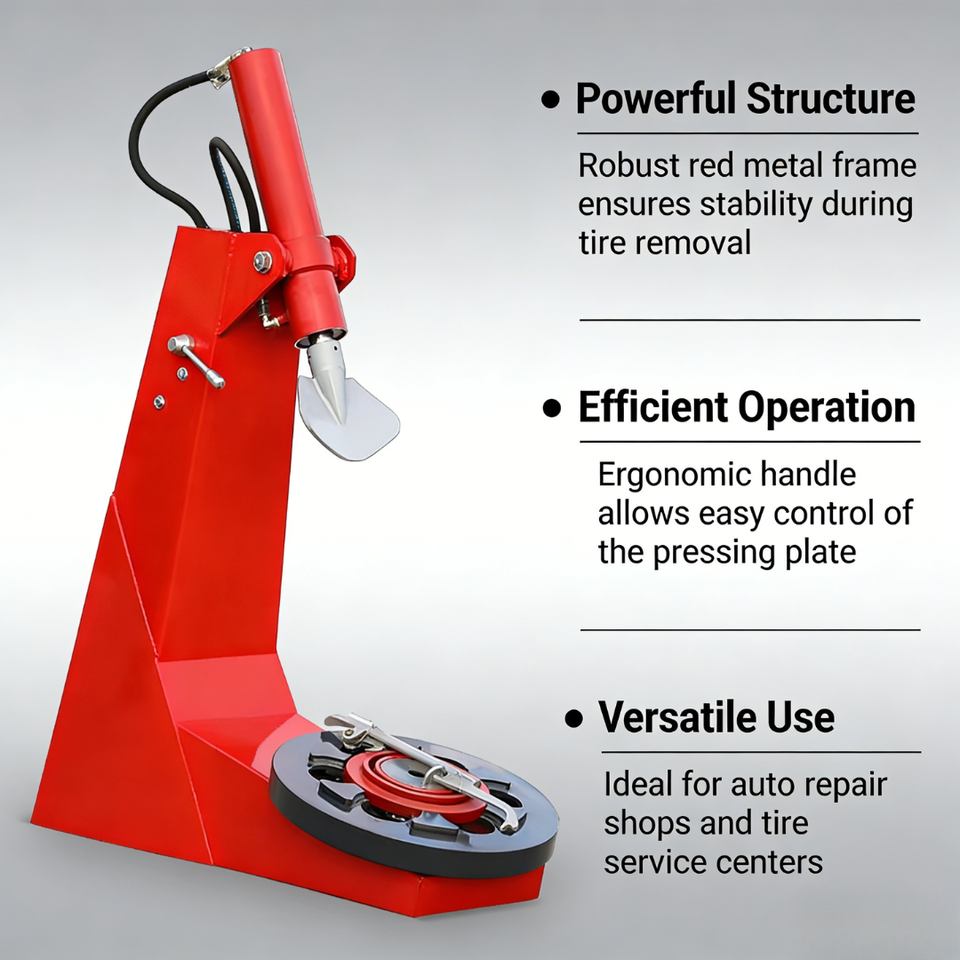 Professional Tire Mount Demount Tool, Stable Performance, Labor-Saving Design, Great for Garage Services