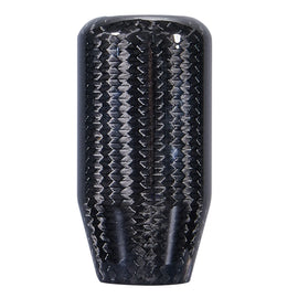 Universal Carbon Fibre and Aluminium Manual Transmission Gear Shift Knob, Black