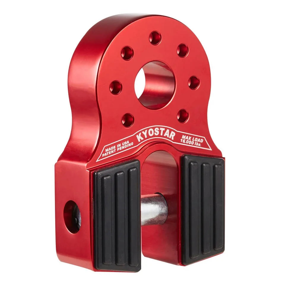 Universal Aluminium Flatlink Winch Shackle Mount Assembly for Truck, ATV and UTV Winch Lines