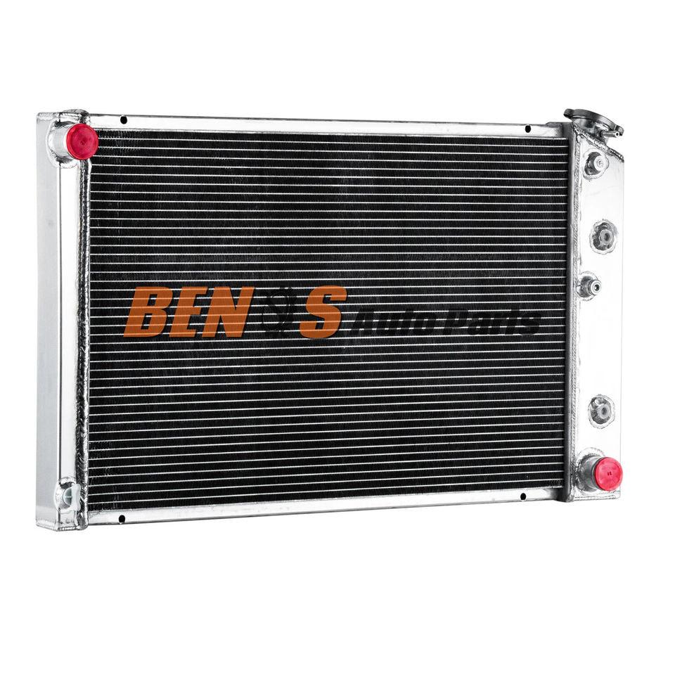 3 Row Aluminum Radiator Compatible With Chevy Camaro Monte Carlo 1970-1981