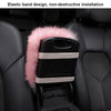 Warm Fur Plush Car Armrest Seat Box Pad For Hyundai Tucson Elantra Creta IX25 IX35 Sonata Solaris Santa Fe Accent Creta Azera