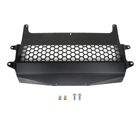 BMW M3 F80 / M4 F82 / F83 2014-2020 Black Oil Cooler Lower Engine Guard Skid Plate - 2mm