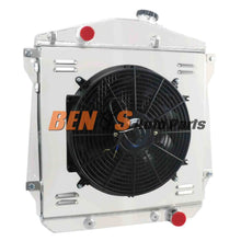 Load image into Gallery viewer, 3 Row Radiator Shroud Fan for 1943-48 Chevy Fleetline Fleetmaster V8
