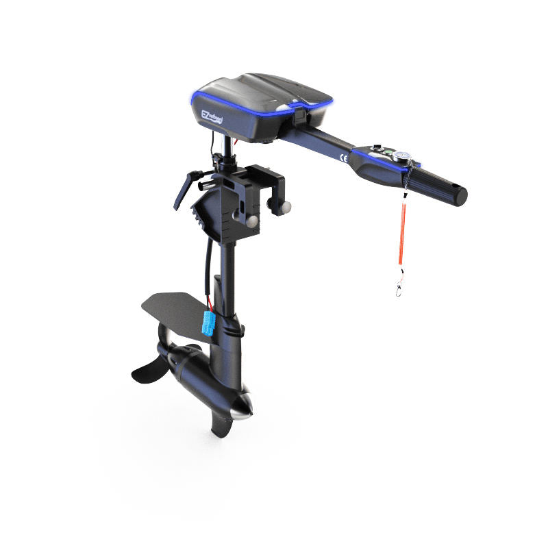 48V 10HP Electric Outboard Motor – Battery Powered Boat Engine with App Control, High Thrust Marine Outboard