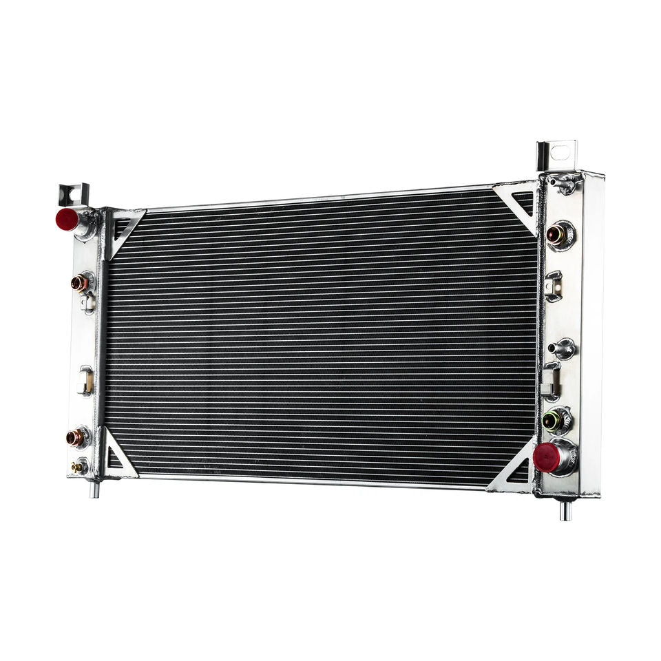 4-ROW Radiator for 2001 2002 Chevy Silverado GMC Sierra 2500/3500 HD 8.1L V8