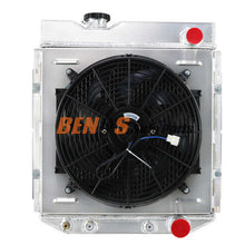 Load image into Gallery viewer, Radiator Replacement Kit 3 Row Aluminium Radiator Shroud Fan+Relay for FORD MUSTANG V8 260 289 Auto