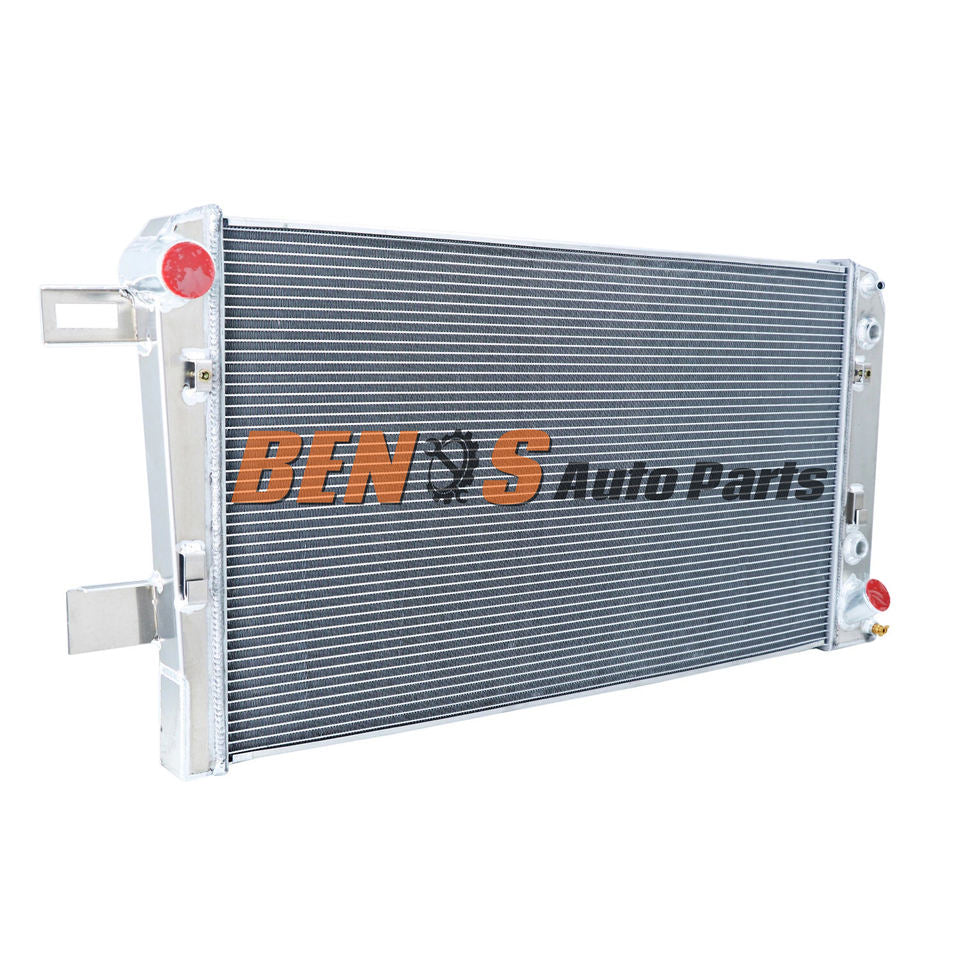 4 Row Aluminum Radiator for 01-05 Chevy GMC Silverado Sierra 2500/3500 HD 6.6L