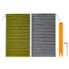 2 Pack Car Air Filter Air Conditioner Cabin Filter with Activated Carbon Replacement for Tesla Model 3 Model Y 3rd Model3