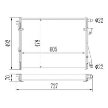 Load image into Gallery viewer, Aluminum Radiator for BMW G8X M3 M4 Competition 2021- Water tank - Auto Parts
