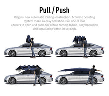 Load image into Gallery viewer, 4.2M Semi-automatic Car Roof Sunshade - Portable Universal SUV/Sedan Umbrella