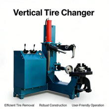 Load image into Gallery viewer, Heavy Duty Vertical Tire Changer, Hydraulic Chuck, Easy Operation, High Efficiency, Ideal for Auto Repair Workshops.