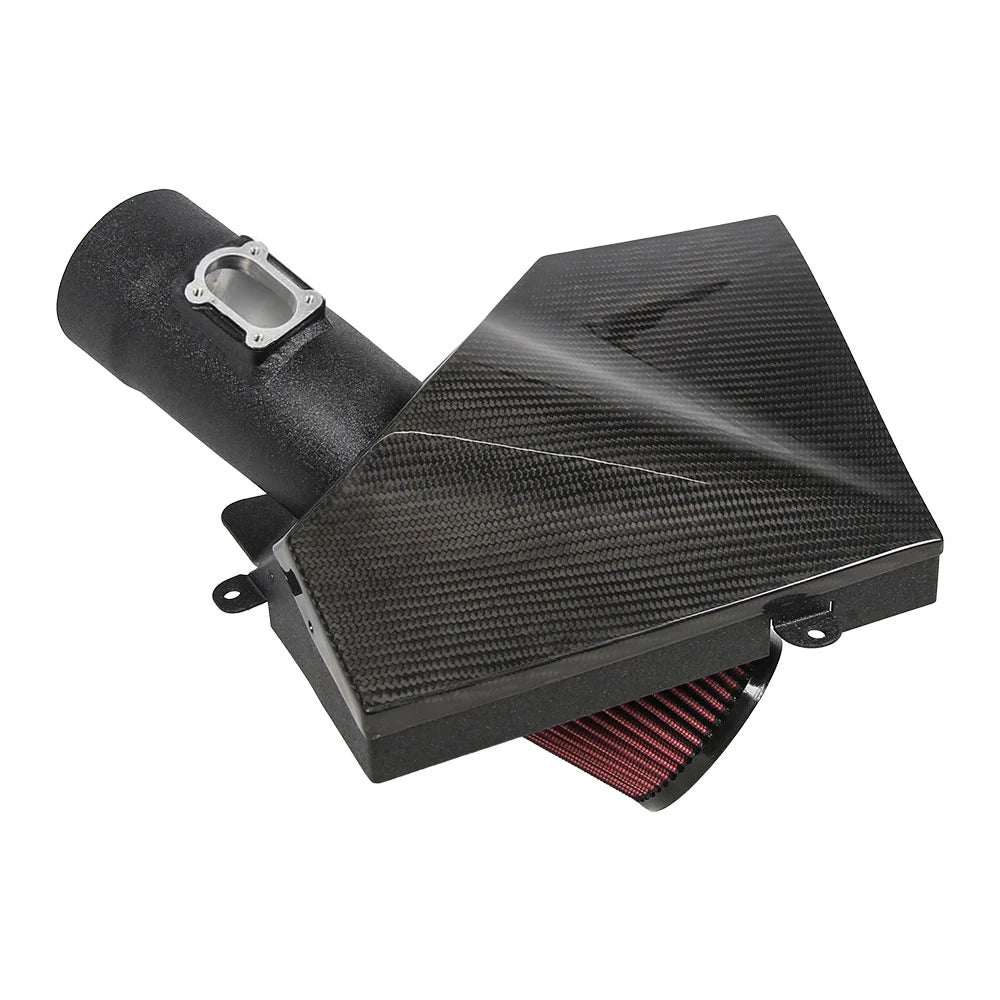 MINI Cooper S F55 / F56 2019-2024 B46 / B48 2.0L Turbo Cold Air Intake Kit with Heat Shield Cover - Black