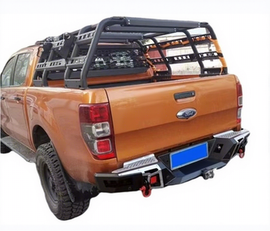 BRR-FRD-002 2011-2021 Ford Ranger T6/T7/T8 Heavy-duty replacement rear bumper Rear Bumper