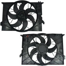 Load image into Gallery viewer, Mercedes-Benz C-Class W204 600W Radiator Cooling Fan Assembly A2045000293 A2049066802