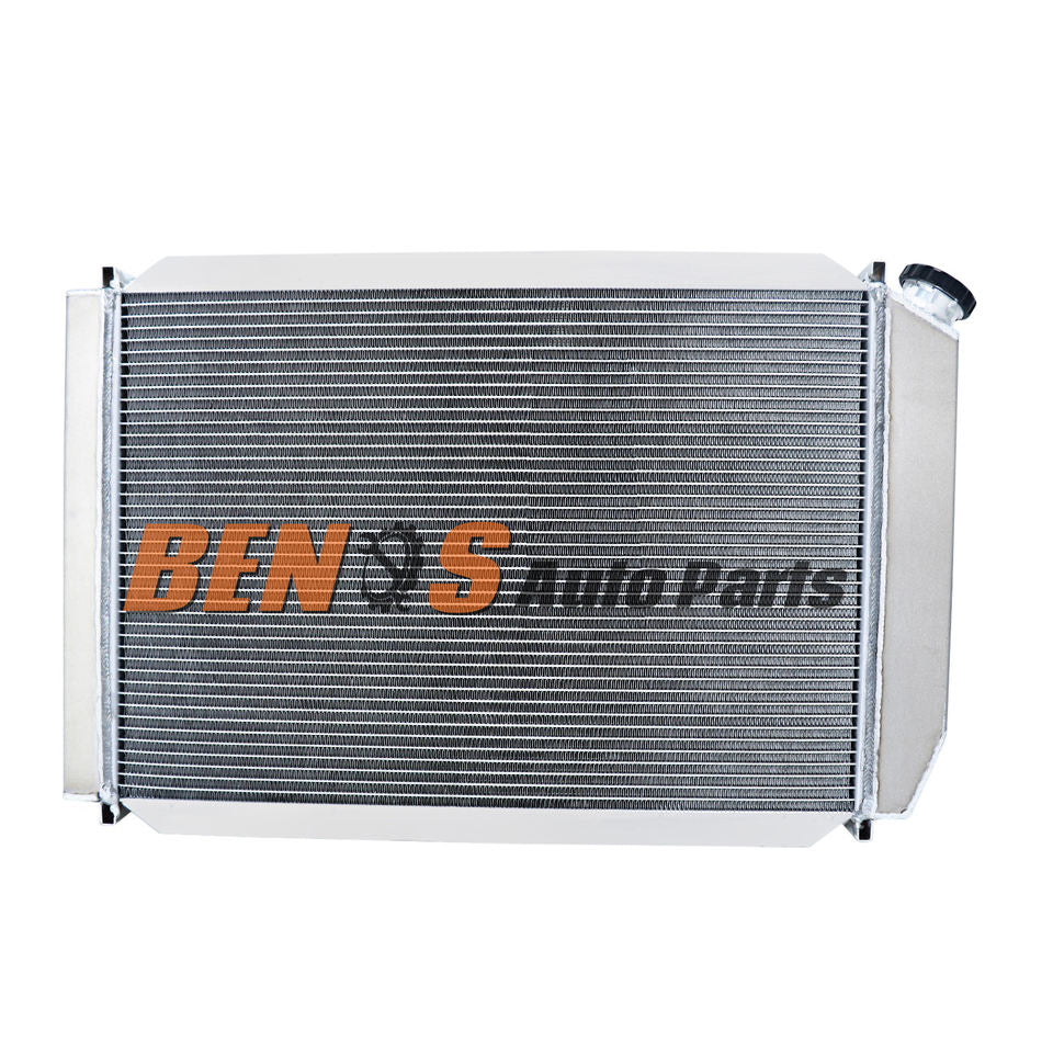 4 Row Aluminum Car Radiator for Ford Mustang Foxbody 5.0L 2.3L at 1979-1993
