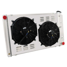 Load image into Gallery viewer, 4 Row Radiator Shroud Fan Assembly for Chevy C10 Camaro Monte Carlo 1970-1987