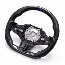 Load image into Gallery viewer, BMW F40 F44 G20 G30 G80 Custom Carbon Fibre Flat Bottom Sport Steering Wheel