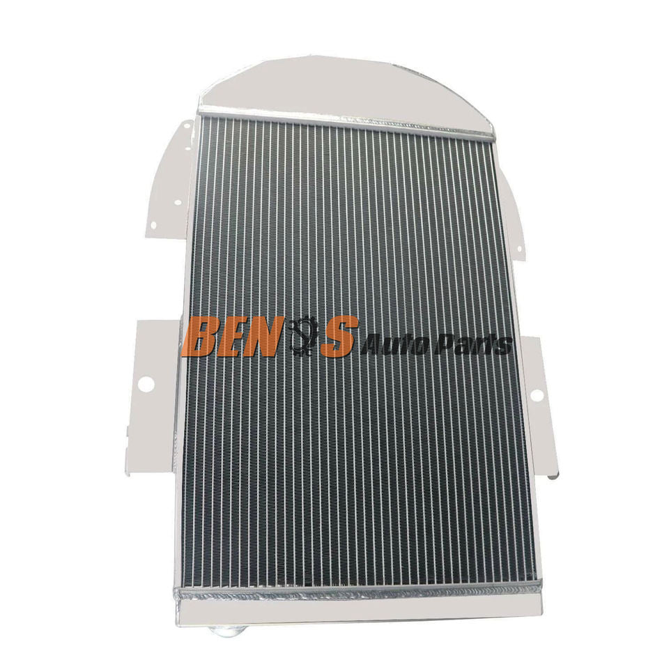 4 Row Aluminum Radiator for Chevy Truck A-Body 3.4L 1935-1936