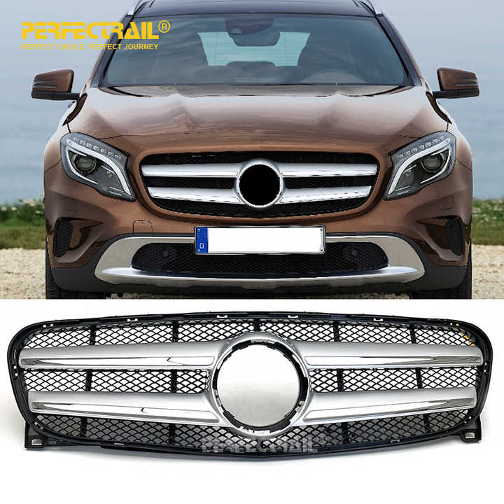PERFECTRAIL A1568801200 Factory Auto Car Body Parts Centre Front Grille for Mercedes Benz GLA W156