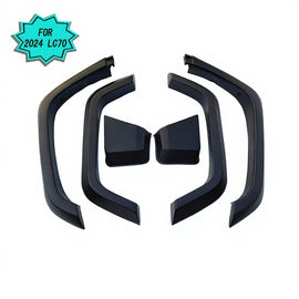 WIDE Front Rear Fenders Flares Wheel Arches for Land Cruiser 70 Series LC70 LC79 2024 HZJ79 / VDJ79 Single Cab/Long Vers