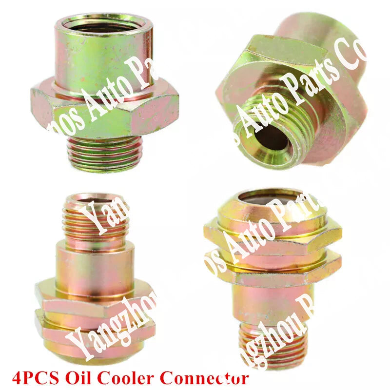 Transmission Oil Cooler Connector for Aluminum Radiator - 5/8-18UNF