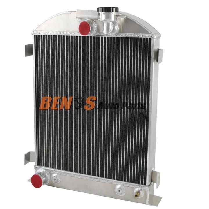 3 Row Aluminum Radiator for Ford Model Hi Boy V8 Engine 1929-1931