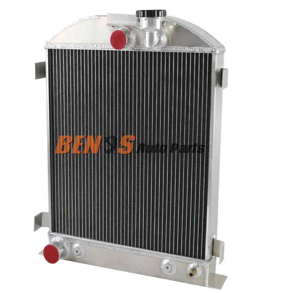 3 Row Aluminum Radiator for Ford Model Hi Boy V8 Engine 1929-1931