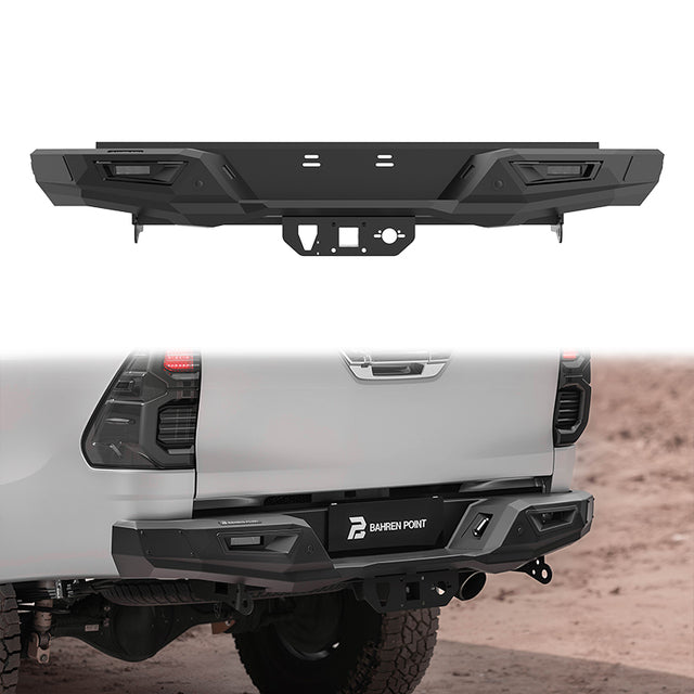 BRR-TYT-003 Toyota Hilux Rear bumper with integrated lighting Rear Bumper