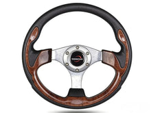 Load image into Gallery viewer, Universal 360 mm Black 3-Spoke Racing Steering Wheel – BMW 1 Series E81 / E87