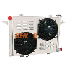 Load image into Gallery viewer, 4 Row Aluminum Radiator Shroud Fan for Dodge D/W D250 D350 5.9L Diesel 1991-1993