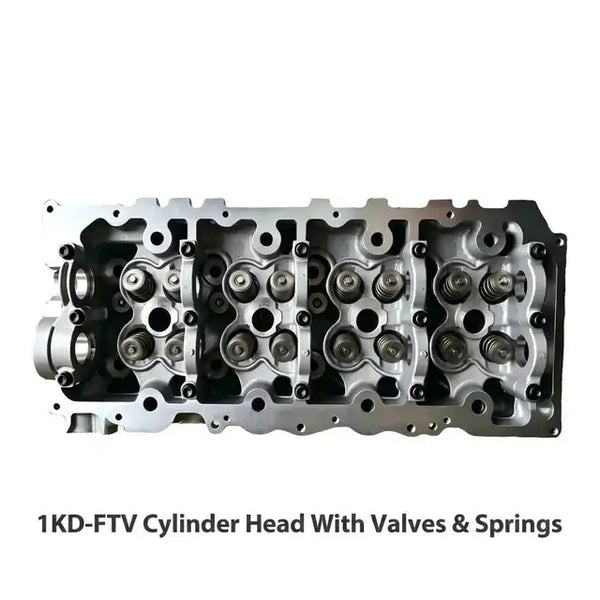 Toyota Hilux KUN26 Hiace 2005–2015 3.0L 1KD-FTV D-4D Cylinder Head Assembly
