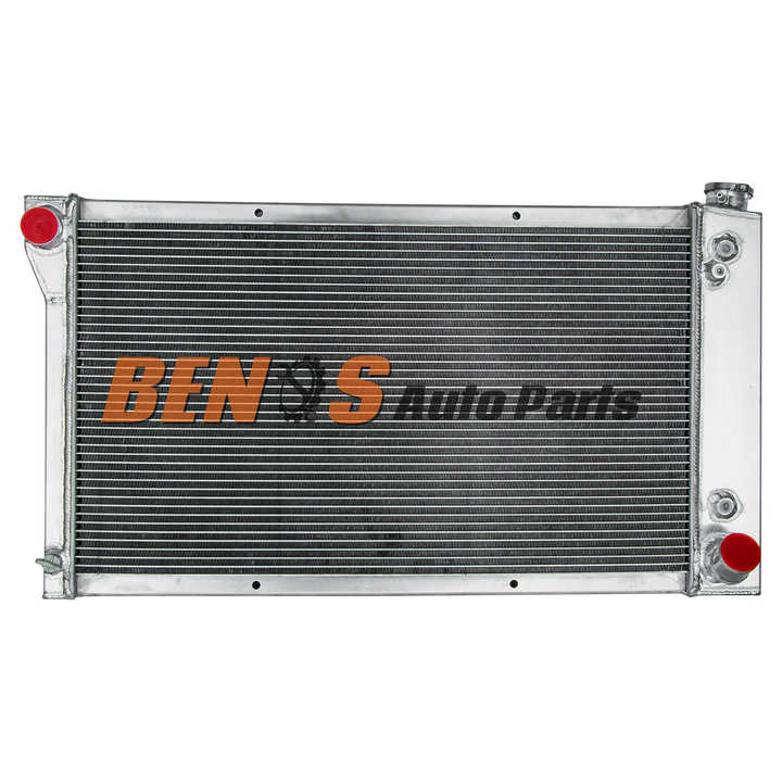 3 Row Aluminum Radiator Compatible With 1967-1972 Chevy GMC C10 C20 C30 K10 Truck