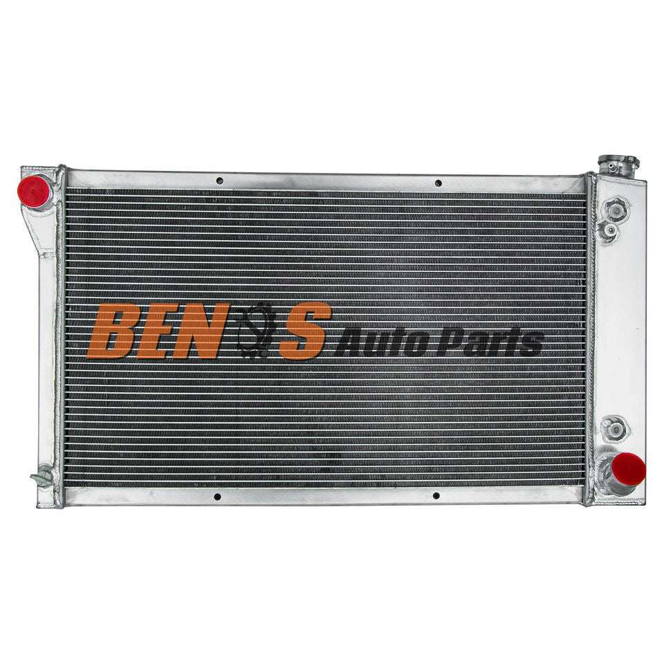 3 Row Aluminum Radiator Compatible With 1967-1972 Chevy GMC C10 C20 C30 K10 Truck