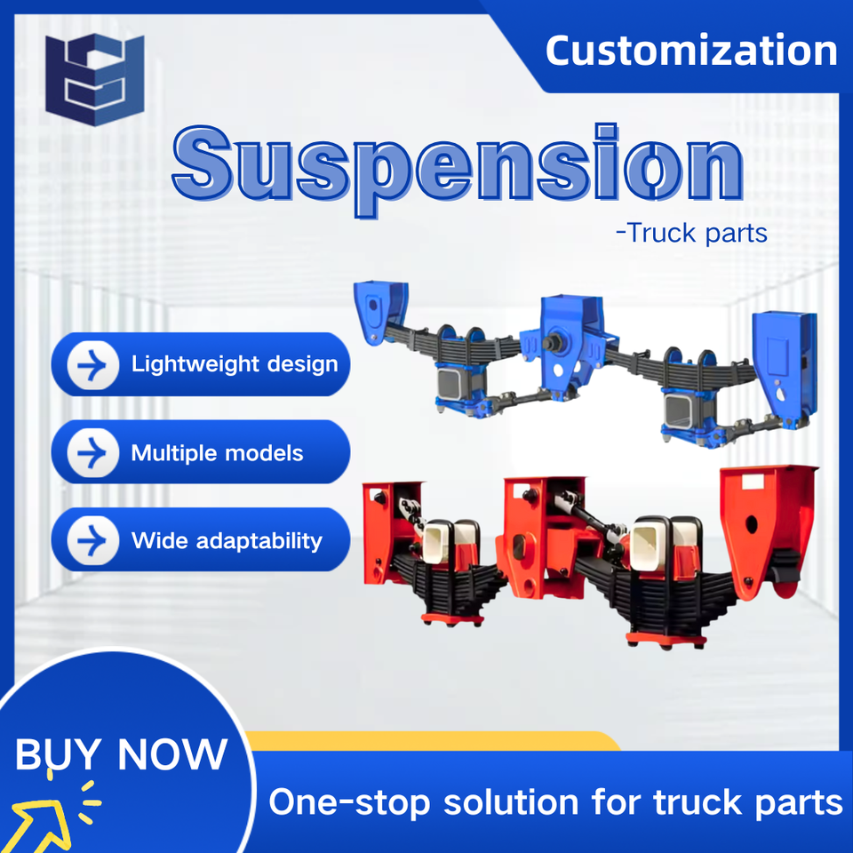 OEM Standard Size Single-Point Steering Axle Suspension Assembly 9T Load Capacity for Agricultural & Special Purpose Vehicles