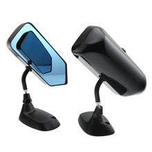 Load image into Gallery viewer, Universal F1 Style Racing Side Mirrors with Tinted Glass - Gloss Black ABS, Pair