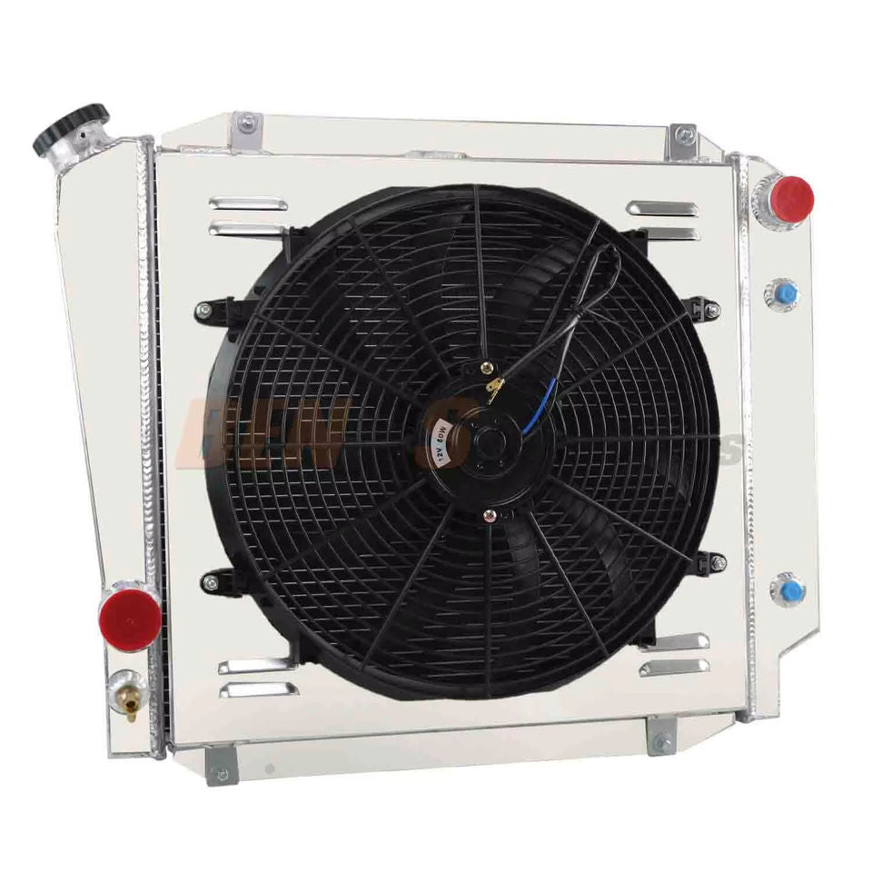 3 Row Radiator Shroud Fan Relay for 1966-1977 Ford Bronco 2.8L 4.7L 4.9L 5.0L at
