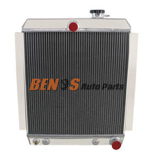 Load image into Gallery viewer, 4 Row Radiator with Shroud and Fan for Chevy Truck 3100 3600 3800 1947-1954