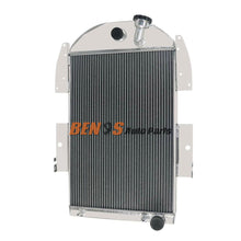 Load image into Gallery viewer, 4 Row Aluminum Radiator for Chevy Truck A-Body 3.4L 1935-1936