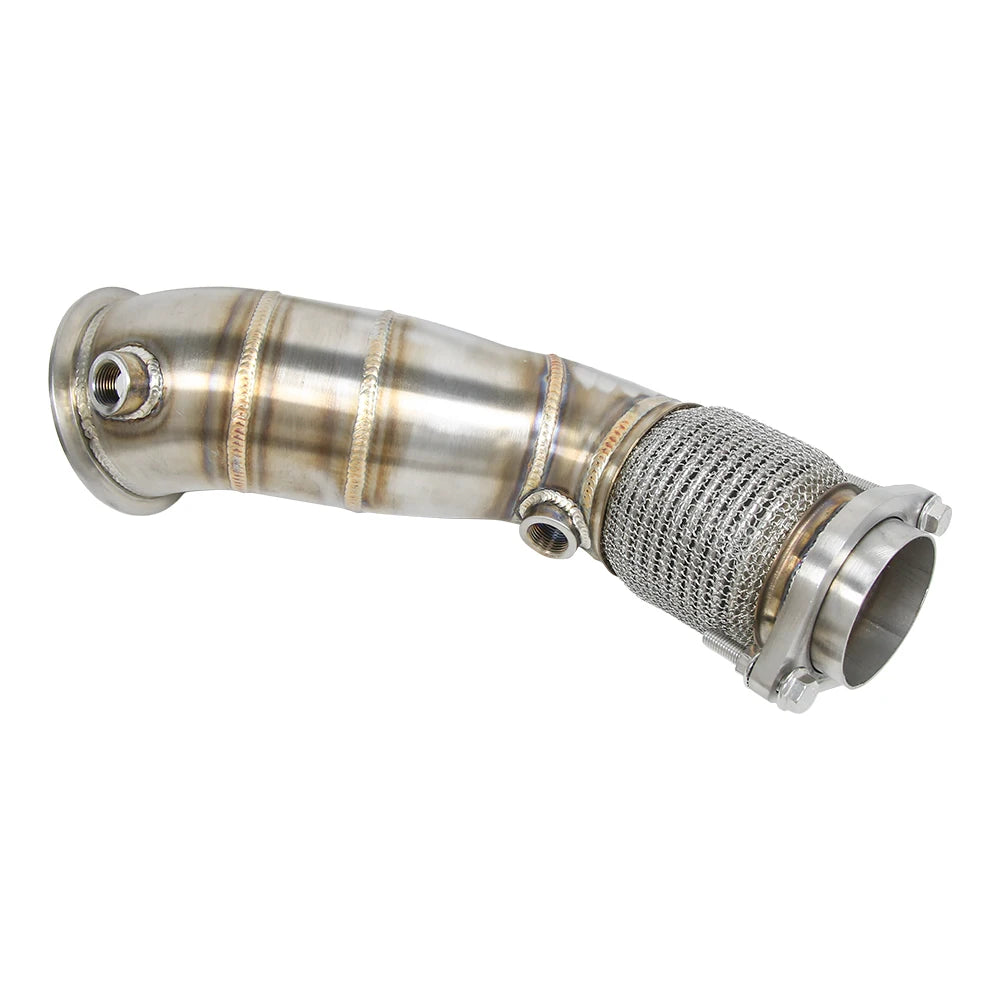 BMW M3 F80 / M4 F82 F83 / M2 Competition CS F87 S55 304 Stainless Steel Downpipe Test Pipe