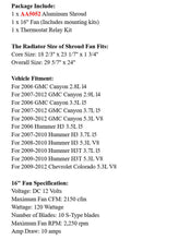 Load image into Gallery viewer, Aluminum Shroud and Fan Kits for Chevy Colorado GMC Canyon Hummer H3 H3T V8 2006-2012