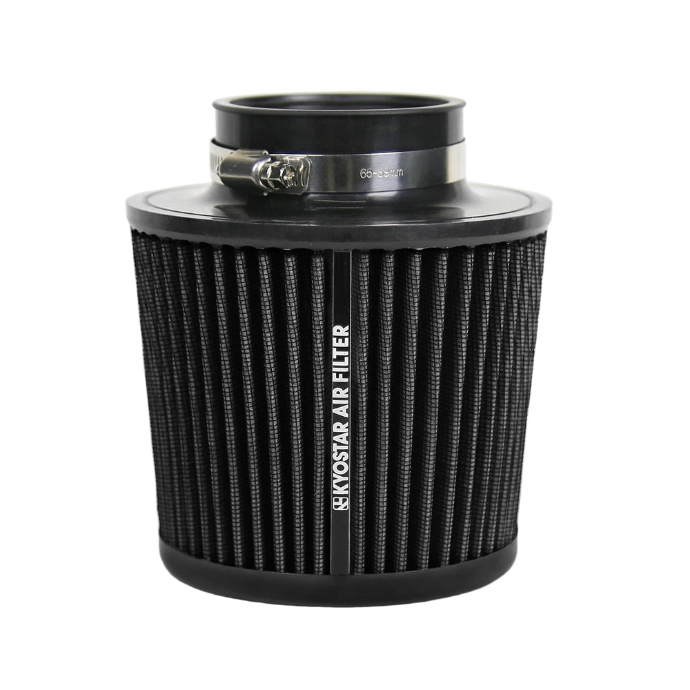 Universal 3 inch High Flow Pod Air Filter with Aluminium Base